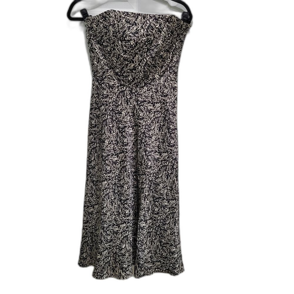 Silk Strapless Dress Size 6